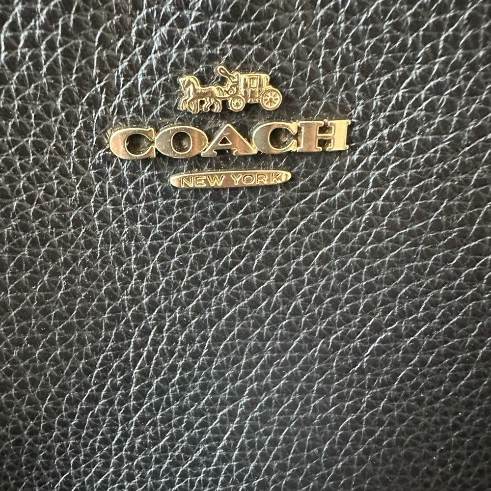 Coach black leather wristlet - Picture 11 of 13